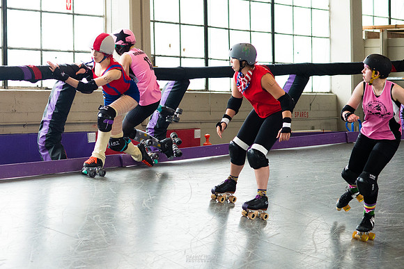 Tilted Thunder Rail Peeps vs. Rose City Rosebuds