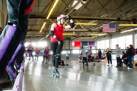 Tilted Thunder Rail Peeps vs. Rose City Rosebuds