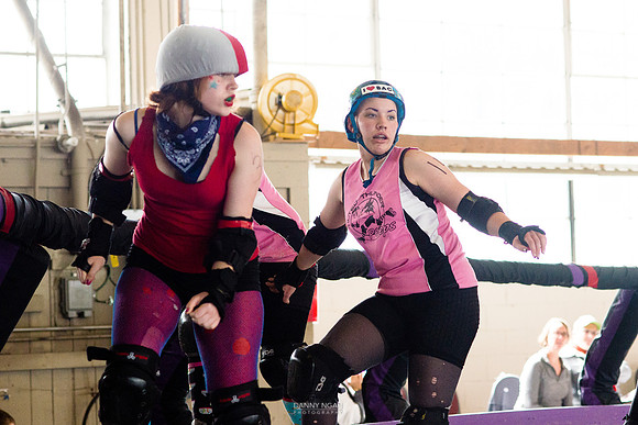 Tilted Thunder Rail Peeps vs. Rose City Rosebuds