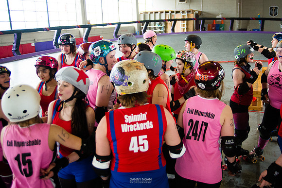 Tilted Thunder Rail Peeps vs. Rose City Rosebuds