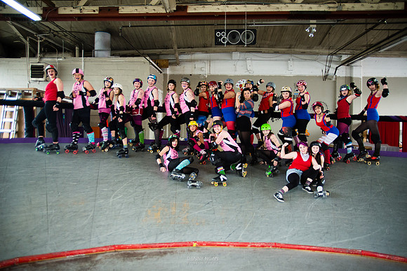 Tilted Thunder Rail Peeps vs. Rose City Rosebuds