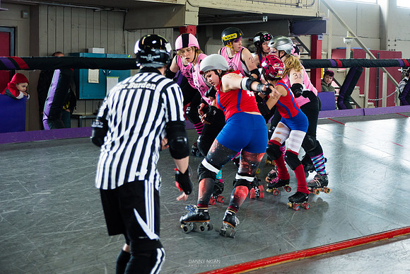 Tilted Thunder Rail Peeps vs. Rose City Rosebuds