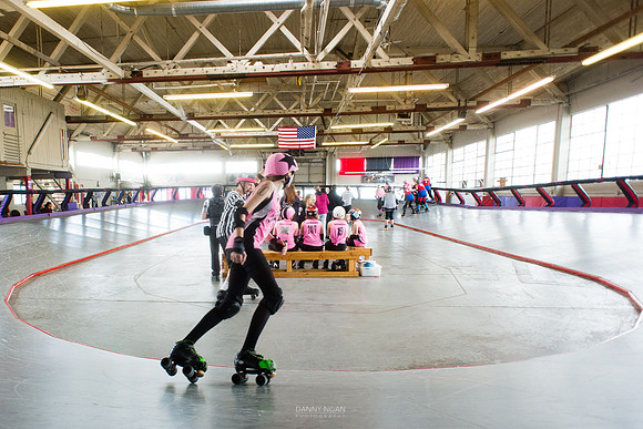 Tilted Thunder Rail Peeps vs. Rose City Rosebuds