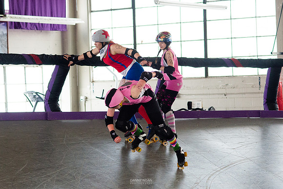 Tilted Thunder Rail Peeps vs. Rose City Rosebuds