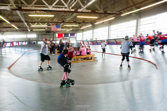 Tilted Thunder Rail Peeps vs. Rose City Rosebuds