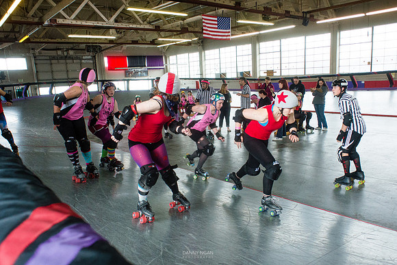 Tilted Thunder Rail Peeps vs. Rose City Rosebuds