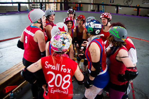 Tilted Thunder Rail Peeps vs. Rose City Rosebuds