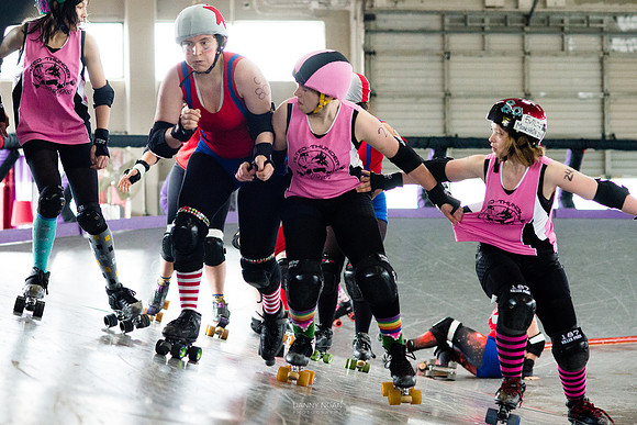Tilted Thunder Rail Peeps vs. Rose City Rosebuds