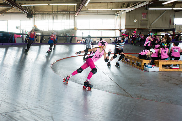Tilted Thunder Rail Peeps vs. Rose City Rosebuds