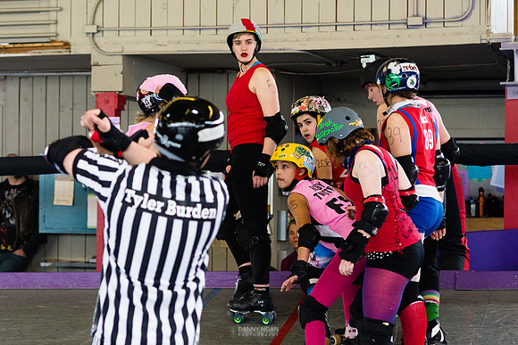 Tilted Thunder Rail Peeps vs. Rose City Rosebuds