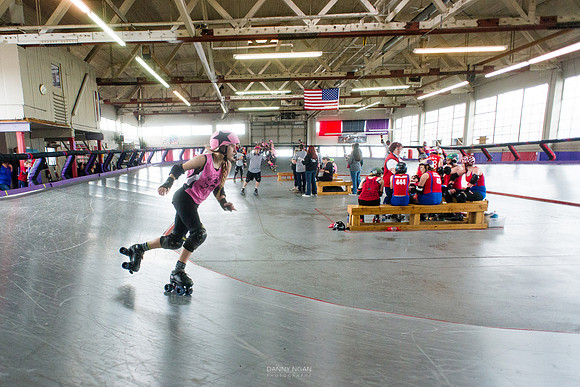 Tilted Thunder Rail Peeps vs. Rose City Rosebuds