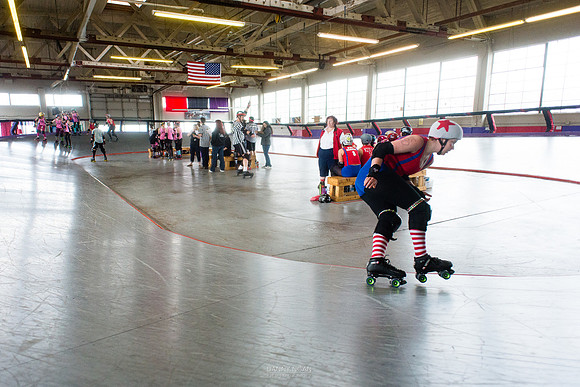 Tilted Thunder Rail Peeps vs. Rose City Rosebuds