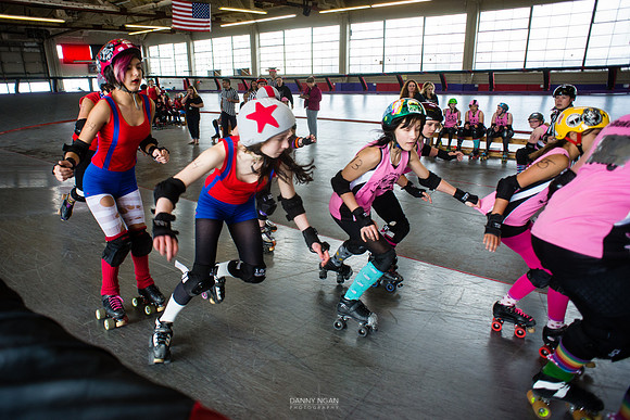 Tilted Thunder Rail Peeps vs. Rose City Rosebuds