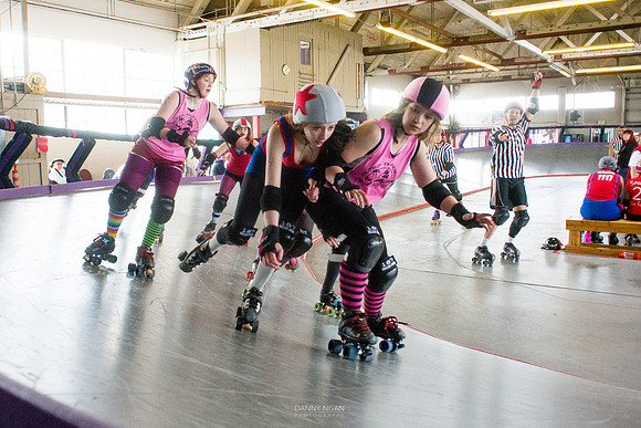 Tilted Thunder Rail Peeps vs. Rose City Rosebuds