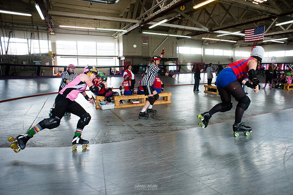 Tilted Thunder Rail Peeps vs. Rose City Rosebuds