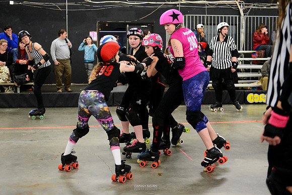 Evil Angels vs. Poison Skid'les.