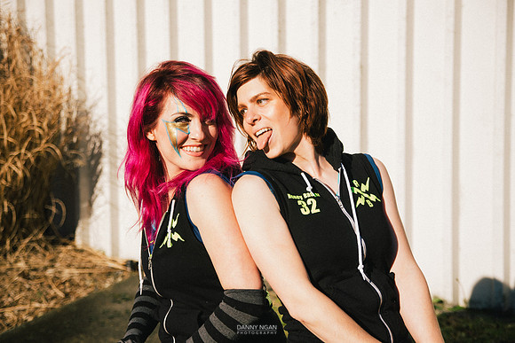 Donita Mann and Honey Badger