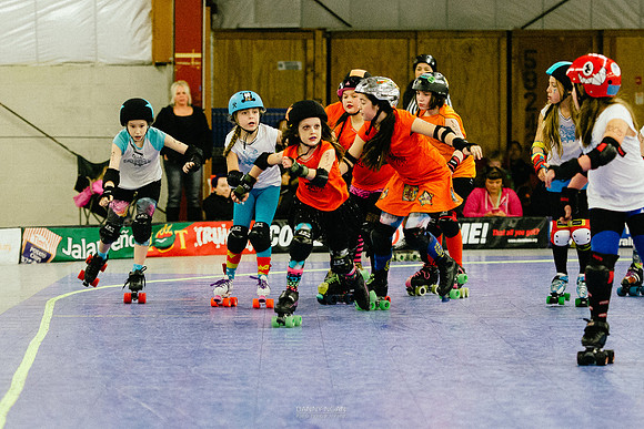 Orange Crush vs. Turquoise Terrors