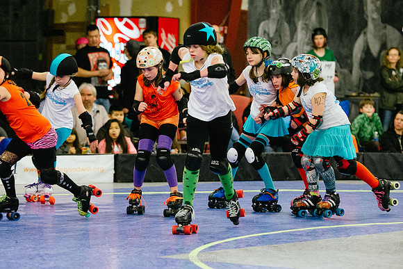 Orange Crush vs. Turquoise Terrors