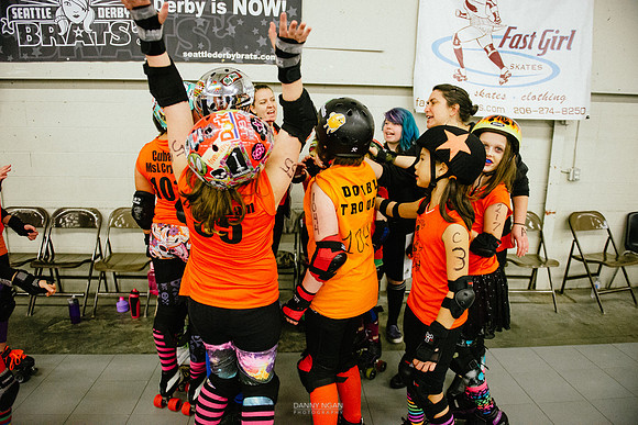 Orange Crush vs. Turquoise Terrors