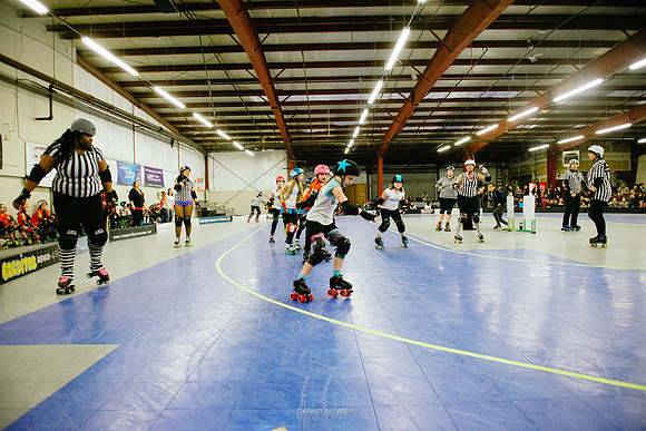 Orange Crush vs. Turquoise Terrors