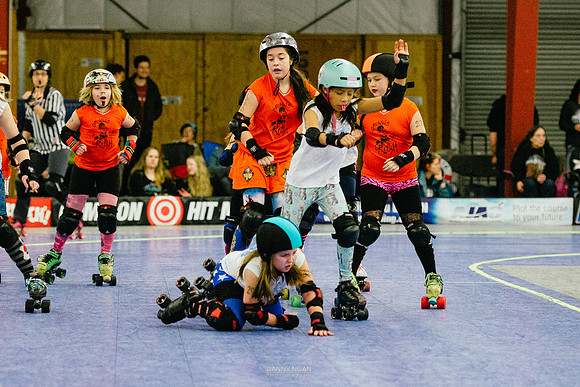 Orange Crush vs. Turquoise Terrors