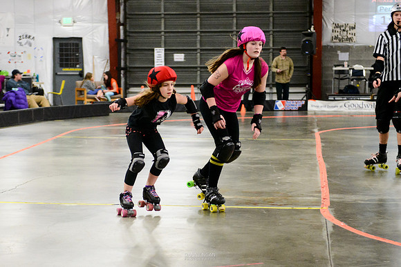 Evil Angels vs. Poison Skid'les.