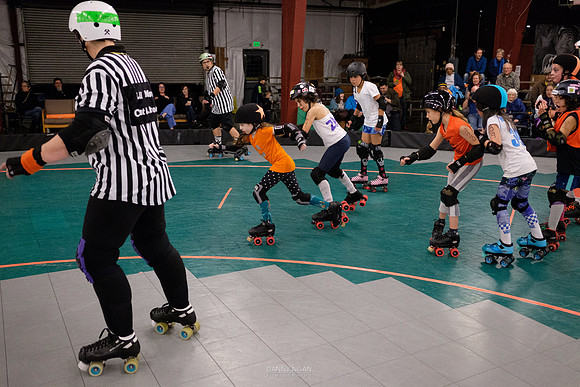 Turquoise Terrors vs. Orange Crush