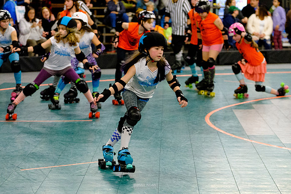 Orange Crush vs. Turquoise Terrors