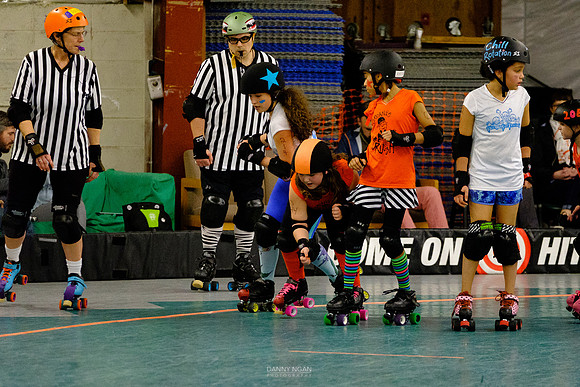Orange Crush vs. Turquoise Terrors
