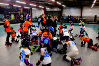 Orange Crush vs. Turquoise Terrors