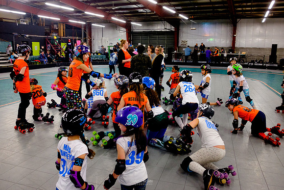 Orange Crush vs. Turquoise Terrors