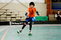 Orange Crush vs. Turquoise Terrors.