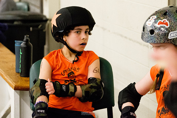 Orange Crush vs. Turquoise Terrors.