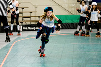 Orange Crush vs. Turquoise Terrors.