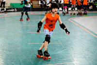 Orange Crush vs. Turquoise Terrors.