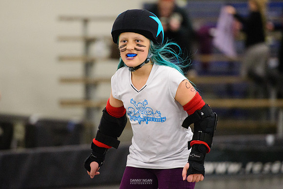 Turquoise Terrors vs. Orange Crush.