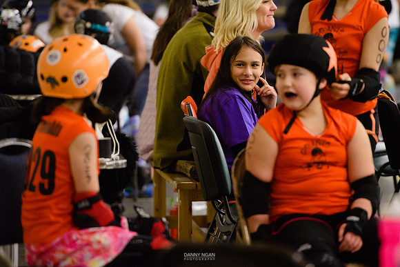 Orange Crush vs. Turquoise Terrors.