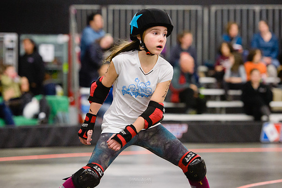 Orange Crush vs. Turquoise Terrors.