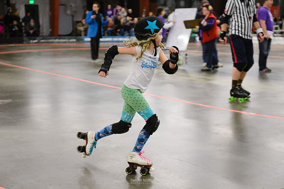 Orange Crush vs. Turquoise Terrors.