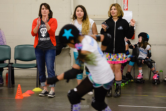 Orange Crush vs. Turquoise Terrors.