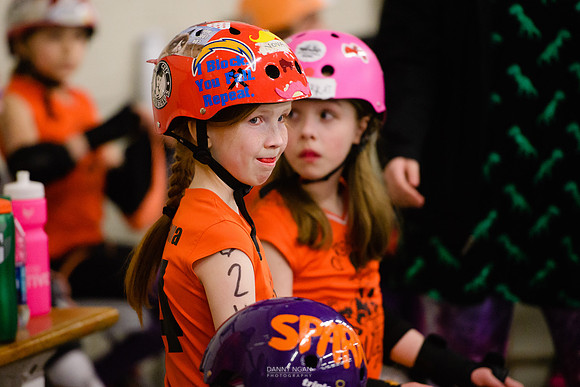 Orange Crush vs. Turquoise Terrors.