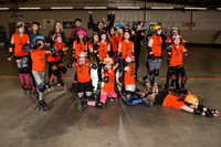 Seattle Derby Brats Tootsy Rollers — Orange Crush