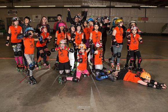 Seattle Derby Brats Tootsy Rollers — Orange Crush
