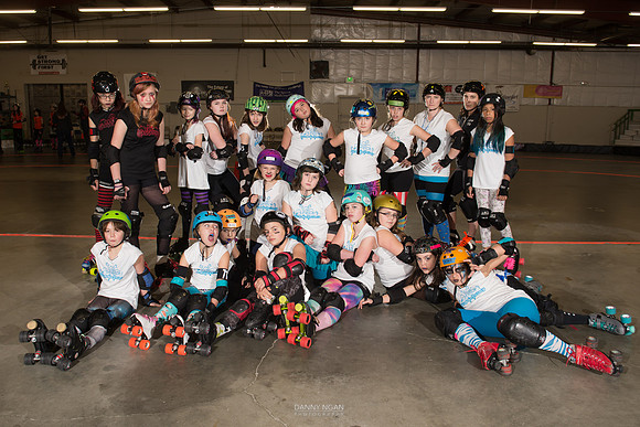Seattle Derby Brats Tootsy Rollers — Turquoise Terrors