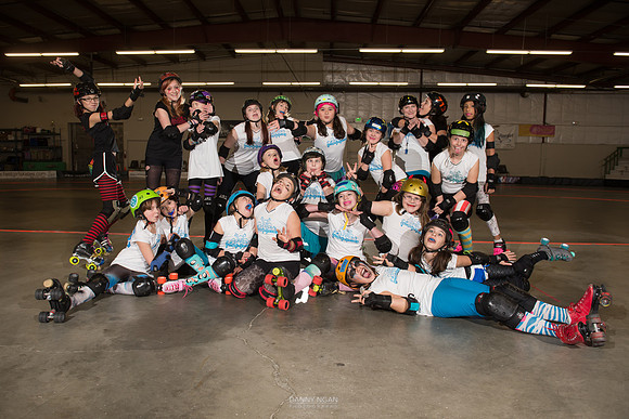 Seattle Derby Brats Tootsy Rollers — Turquoise Terrors