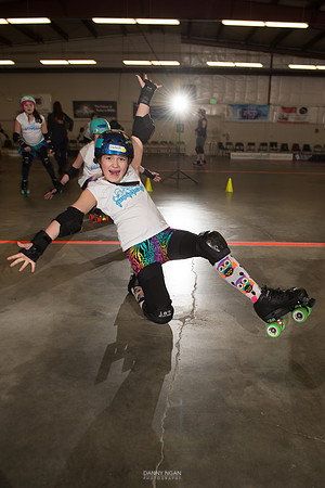 Seattle Derby Brats Tootsy Rollers — Turquoise Terrors