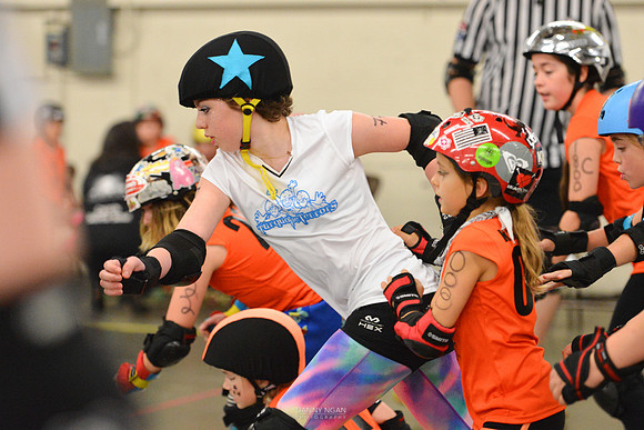 Orange Crush vs. Turquoise Terrors
