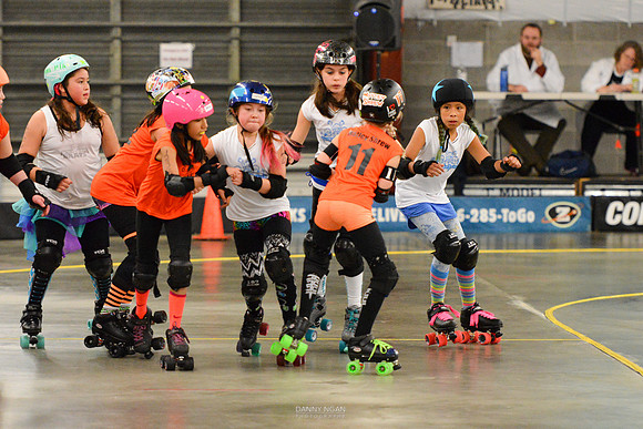 Orange Crush vs. Turquoise Terrors