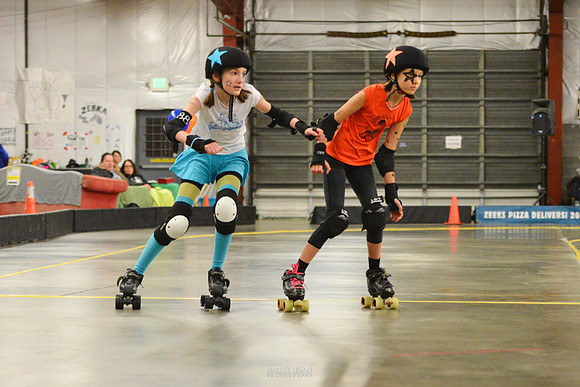 Orange Crush vs. Turquoise Terrors